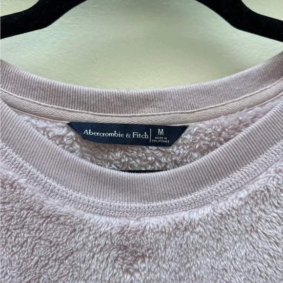 Abercrombie fuzzy crewneck sweater - Picture 3 of 4